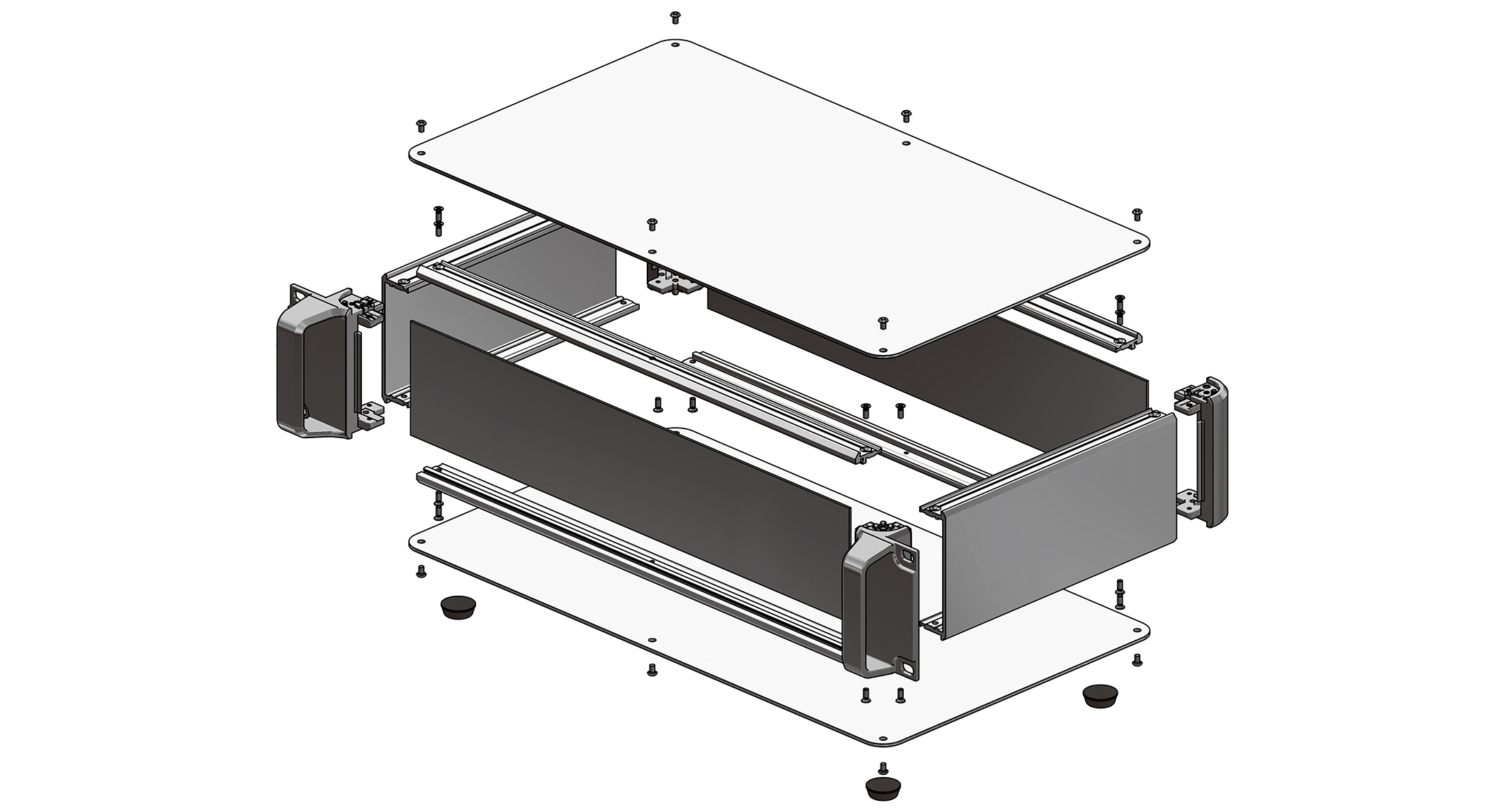 19” RACK MOUNT ENCLOSURE - AUR series