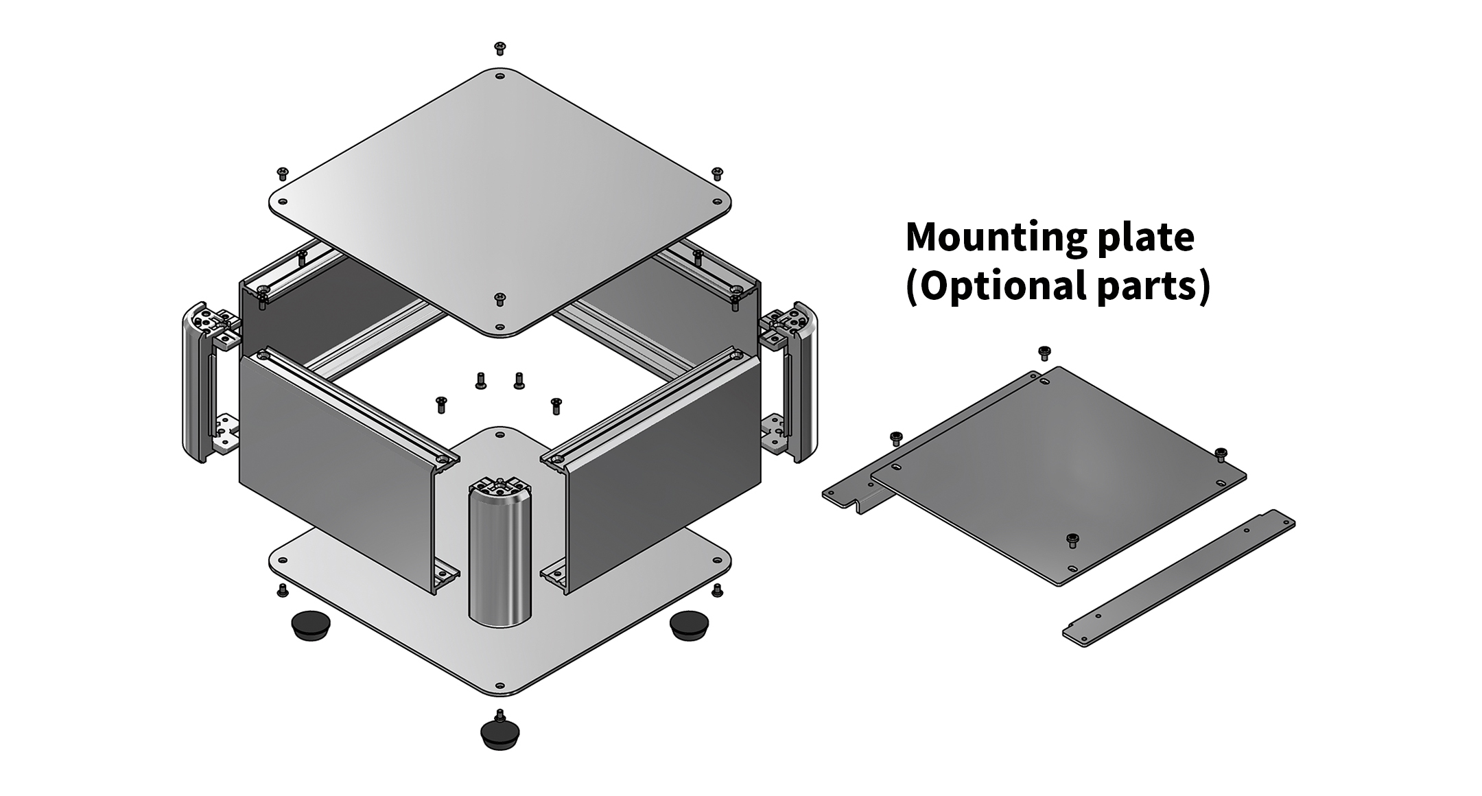 AUDIO AMPLIFIER CHASSIS - AUX series