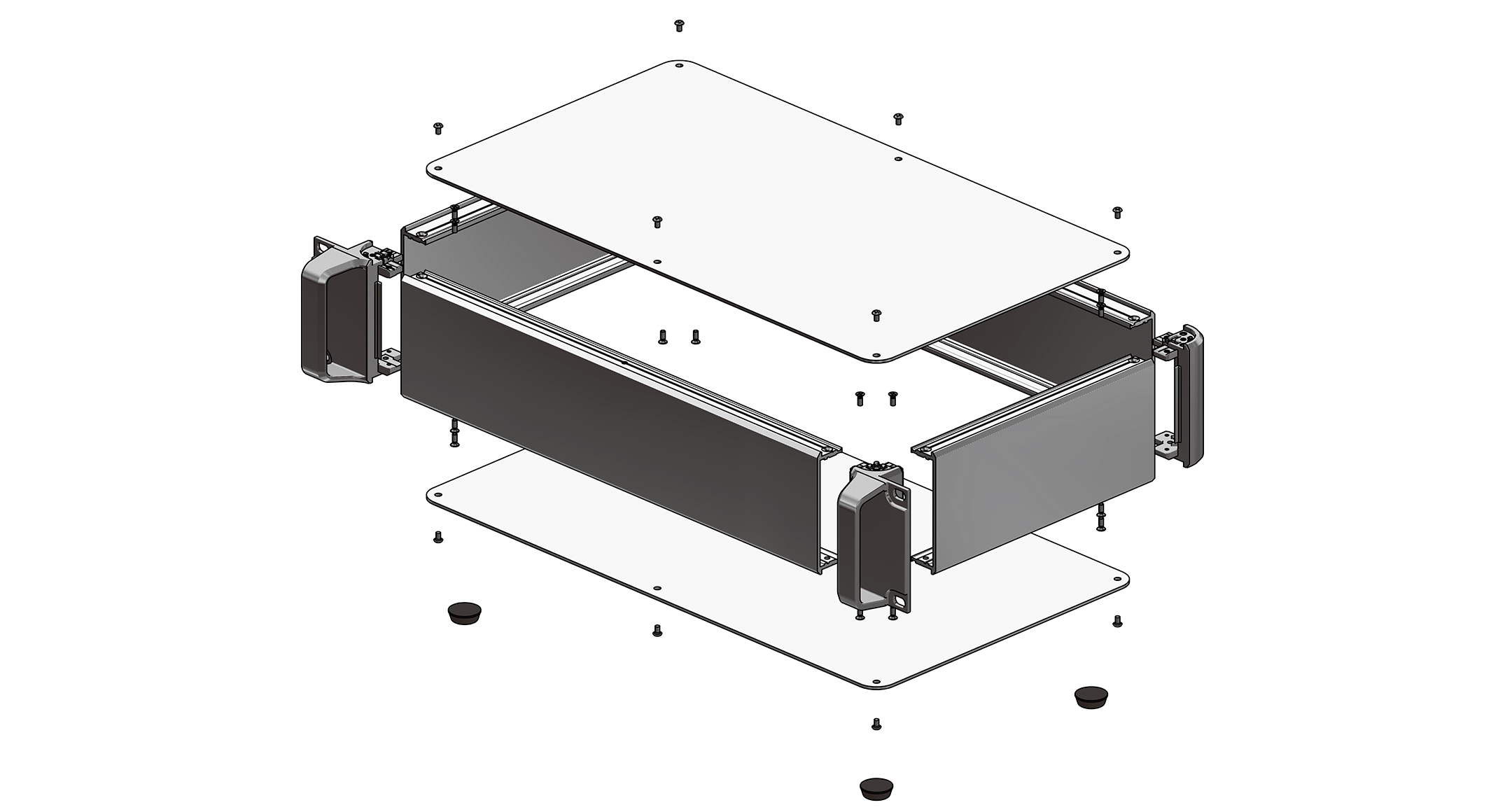 19” RACK MOUNT ENCLOSURE - AUXR series