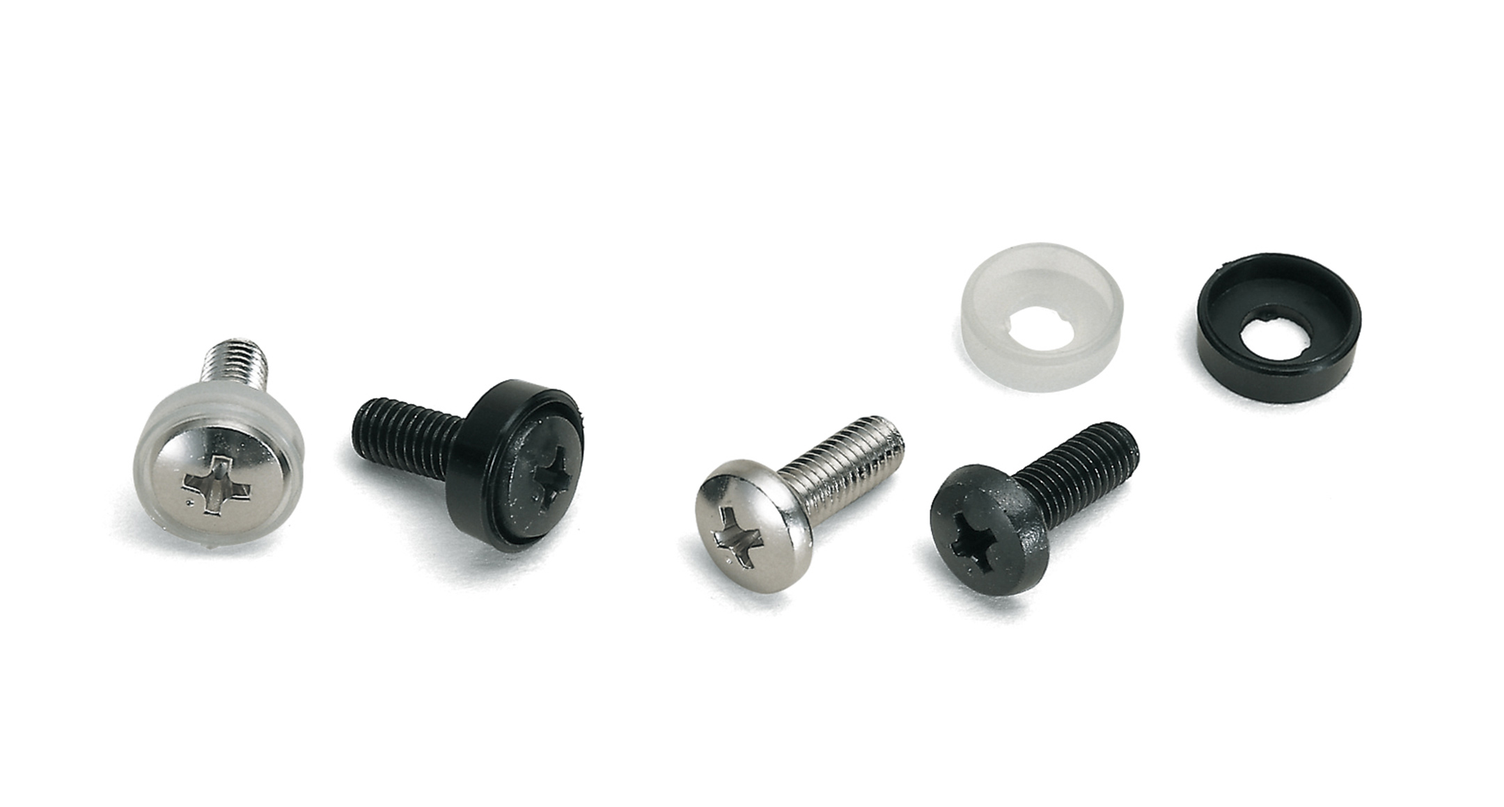 RACK MOUNTING SCREW with NYLON WASHER - RW series