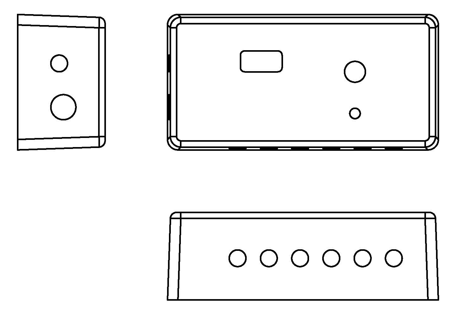 3-view drawing
